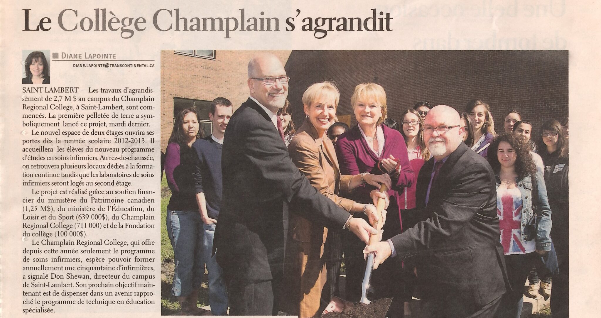 50th Anniversary Timeline - Champlain College - Saint Lambert